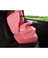 Защита низа и спинки сиденья от проминания с отверстиями под ISOFIX - Royal Accessories - Premium - для автокресла - с красной прострочкой