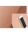 Защита низа и спинки сиденья от проминания с отверстиями под ISOFIX - Royal Accessories - Premium - для автокресла - с красной прострочкой
