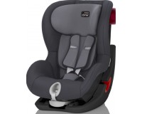 Автокресло группа 1 (9-18 кг) Britax King II, Storm Grey Black Series